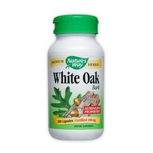 Бял дъб (кора) 480 mg